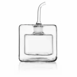 Hot Ichendorf Milano Huilier Cube en borosilicate Transparent