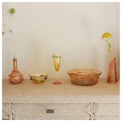 Sale Denise Huilier en verre Roméo | Rose