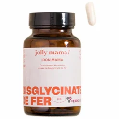 Jolly Mama Iron Mama Complément alimentaire fer - 60 gélules| Compléments Alimentaires|Compléments Alimentaires