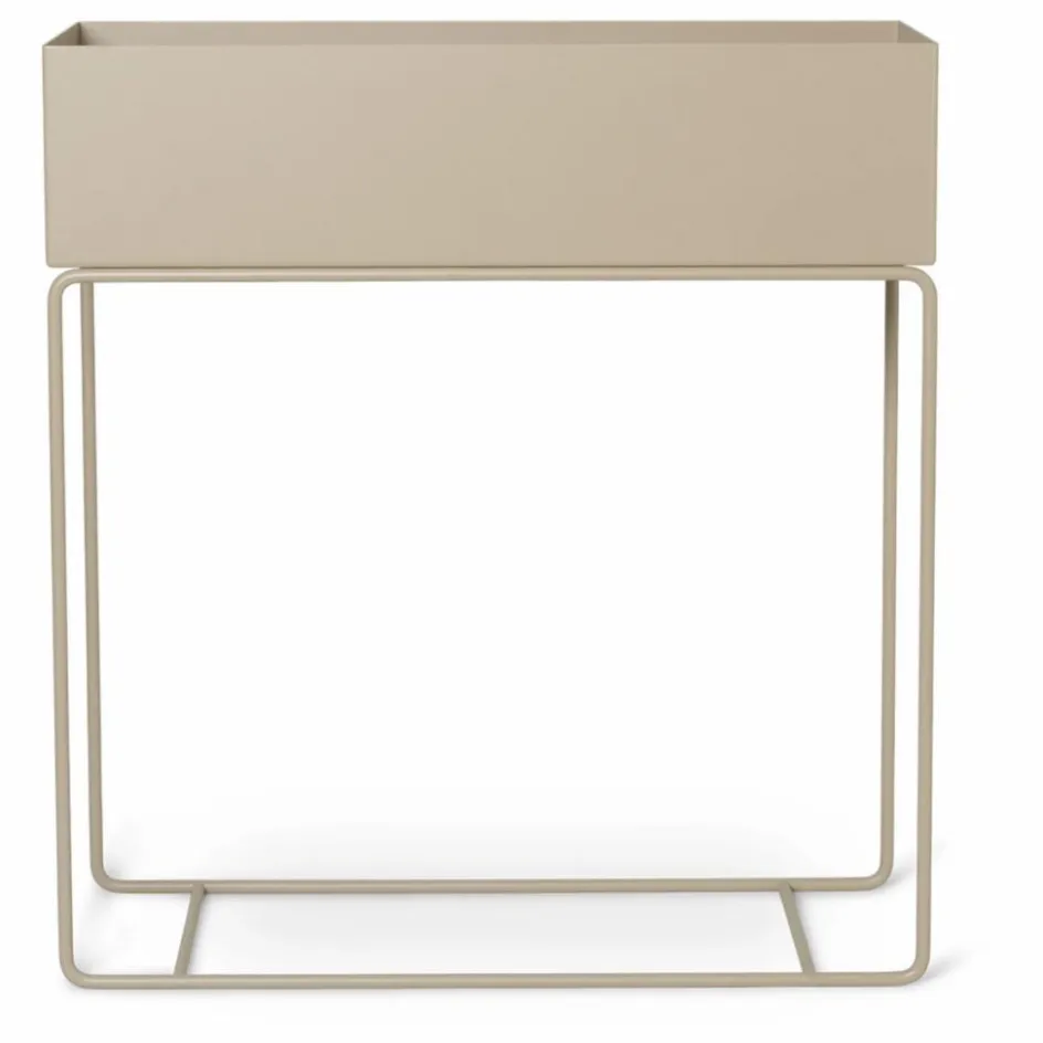New Ferm Living Jardinière sur pied en métal | Beige