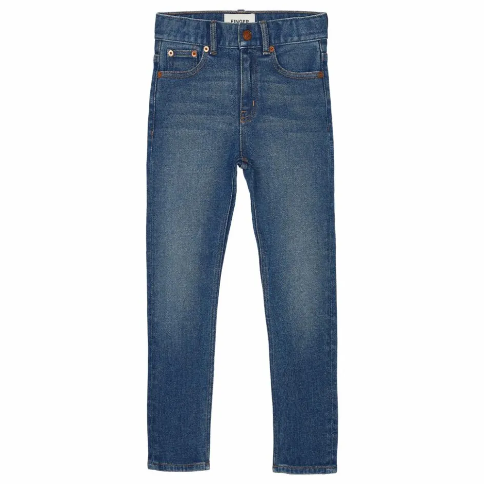 Hot Finger in the nose Jean Comfort Ewan | Vintage blue denim