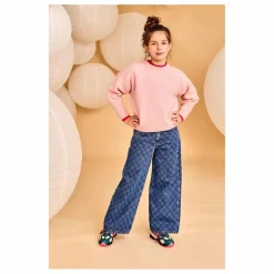 Outlet AO76 Jean Leyla Check | Denim