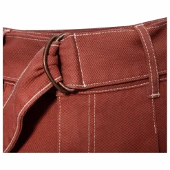 New Alma Deia Jean Paper Bag en Coton Bio | Sienne