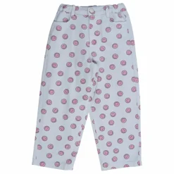Sale the new society Jean Smiley Coton Bio | Bleu Clair