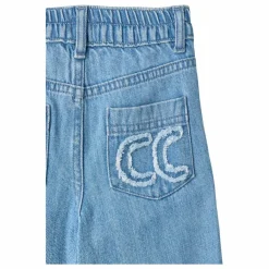 Hot Jean Straight Coton Bio | Enfant Pantalons Jeggings