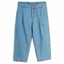 Mini Rodini Jean Straight Mini Cœurs Coton Bio ||Enfant Leggings, Pantalons|Pantalons Jeggings