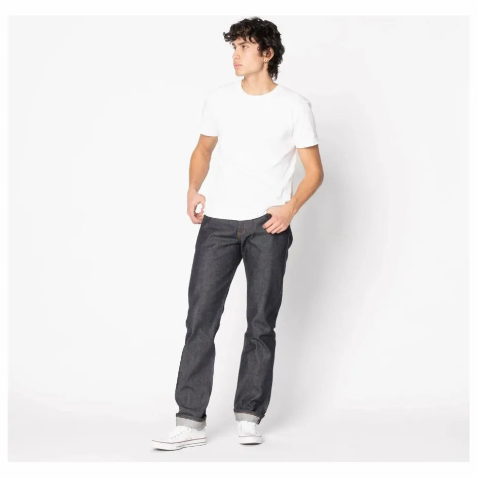 Naked & Famous Jean Weird Guy Dia De Los Muertos Selvedge ||Homme Pantalons, Jeans