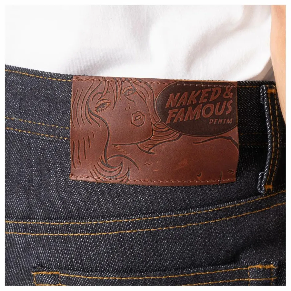 New Naked & Famous Jean Weird Guy Gateway Selvedge | Indigo