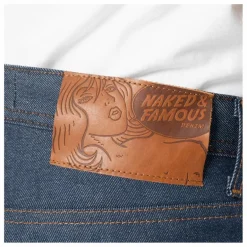 Homme Naked & Famous Pantalons, Jeans*Jean Weird Guy Natural Selvedge |