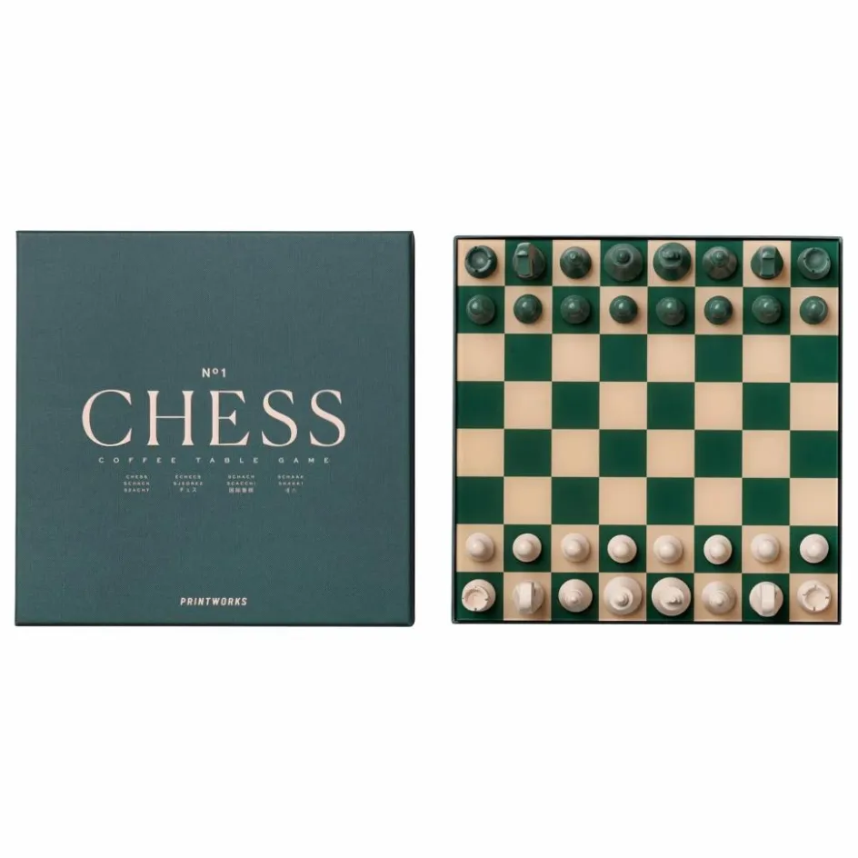 PrintWorks Jeu d'échecs ||Homme Jeux De Société|Jeux Éducatifs