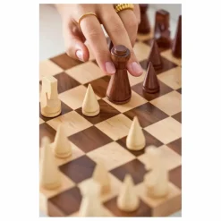 Outlet Jeu d'échecs en bois Homme Jeux De Société|Jeux Éducatifs
