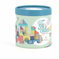 Vilac Jeu de construction en bois Sous la canopée - Boîte de 54| Jeux Éducatifs