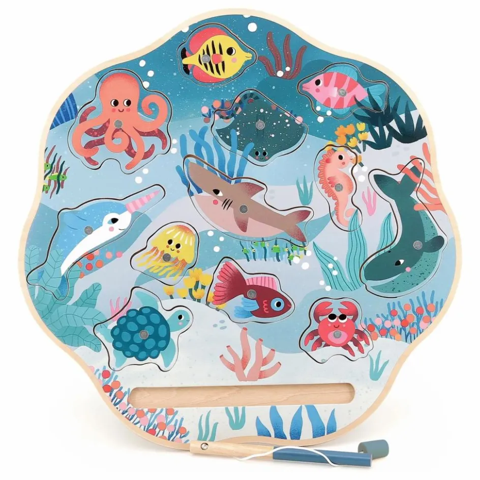 Outlet Vilac Jeu de pêche à la ligne magnétique Les Océans Multicolore