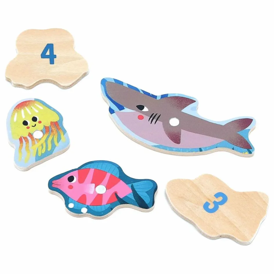 Outlet Vilac Jeu de pêche à la ligne magnétique Les Océans Multicolore