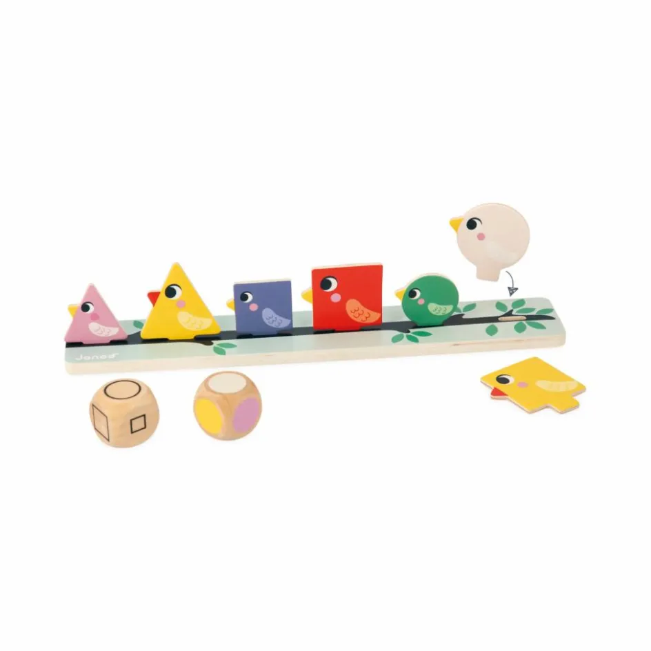 Janod Jeux Éducatifs*Jeu de tri Oiseaux