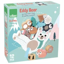 Vilac Jouets D'Éveil*Jeu d'équilibre Eddy bear en bois - Michelle Carlslund