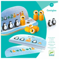 Djeco Jeu éducatif Contigloo| Jeux De Société|Jeux Éducatifs