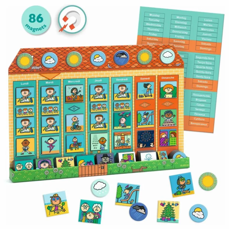 Discount Jeu éducatif Ma semaine Jeux Éducatifs