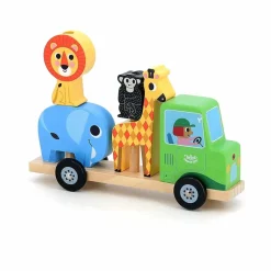 Vilac Jeu Empil'animo de la savane| Jouets D'Éveil|Jouets D'Éveil