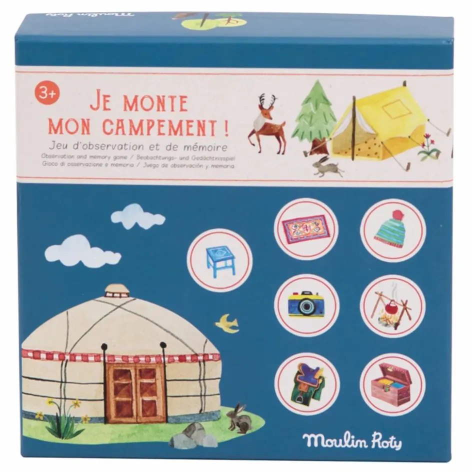 Moulin Roty Jeux De Société|Jeux Éducatifs*Jeu Je monte mon campement