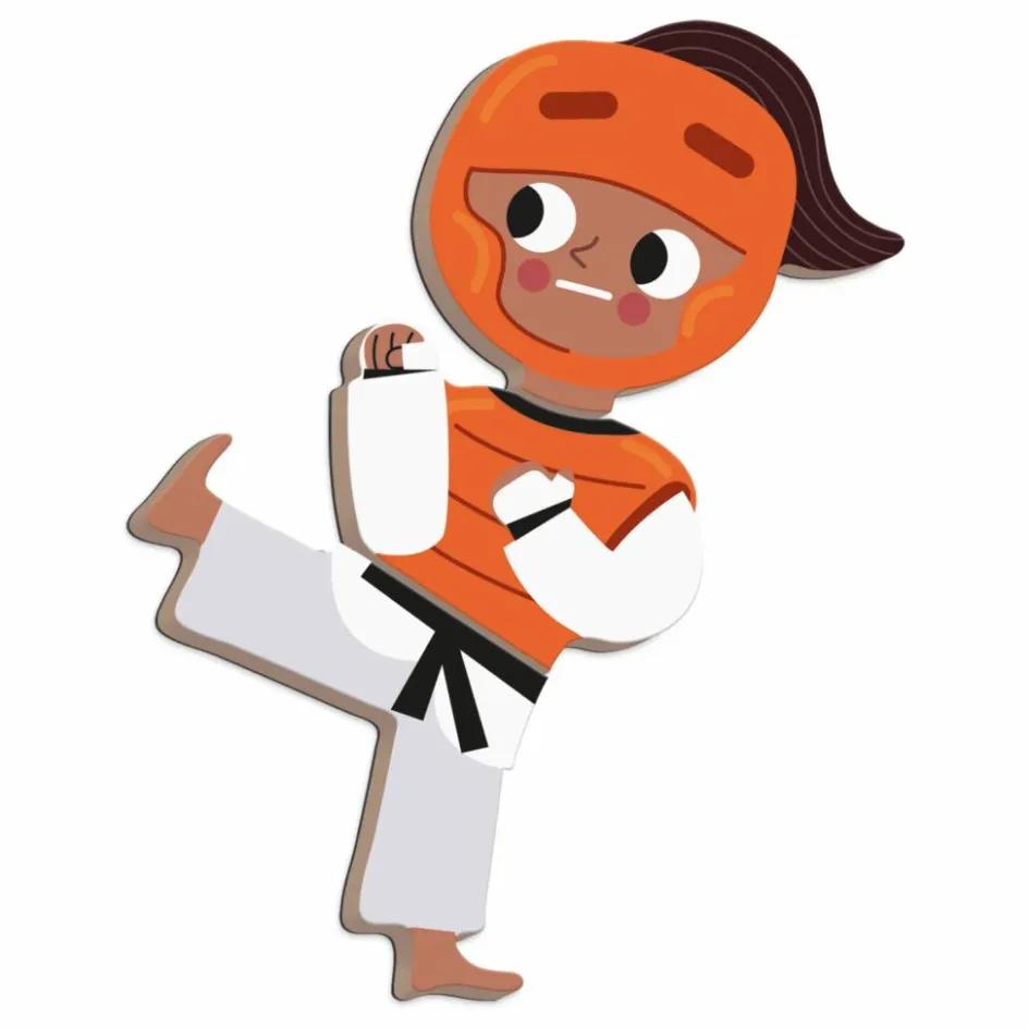 Janod Puzzles|Jeux Éducatifs*Jeu Magneti'Book - Sports