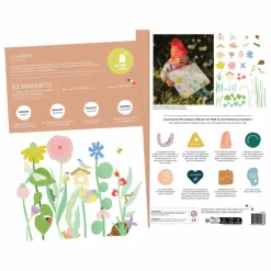 Ma Cabane à rêves Jeu magnétique Le Jardin| Jeux Éducatifs