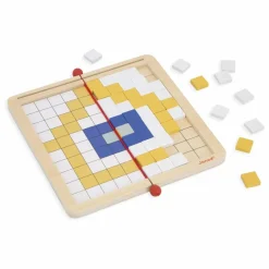 Sale Janod Jeu pédagogique - Symétrie et codage Multicolore