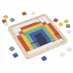Sale Janod Jeu pédagogique - Symétrie et codage Multicolore