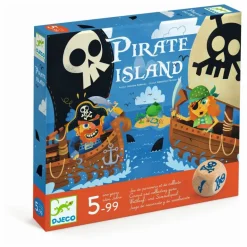 New Djeco Jeu Pirate Island Multicolore