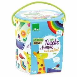 Discount Vilac Jeu touche et trouve Multicolore