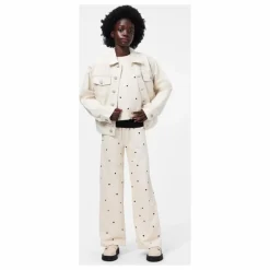 Enfant Molo Pantalons, Jeans|Pantalons Jeggings*Jogger Anna Cœurs Coton Bio |