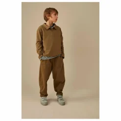Hot Gray Label Jogger Barrel Coton Bio | Brun kaki