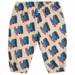 Clearance Bobo Choses Jogger Chiens Coton Bio | Beige
