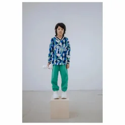 Outlet Repose AMS Jogger Cordon Coton Bio | Turquoise