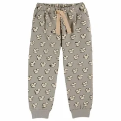 Outlet Jogger Ecureuils Coton Bio | Enfant Pantalons, Joggers