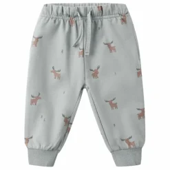 Quincy Mae Jogger Elans Coton Bio | Bleu gris