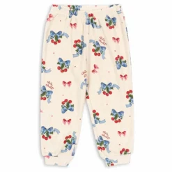 Hot Konges Sløjd Jogger Itty Nœuds Coton Bio | Beige