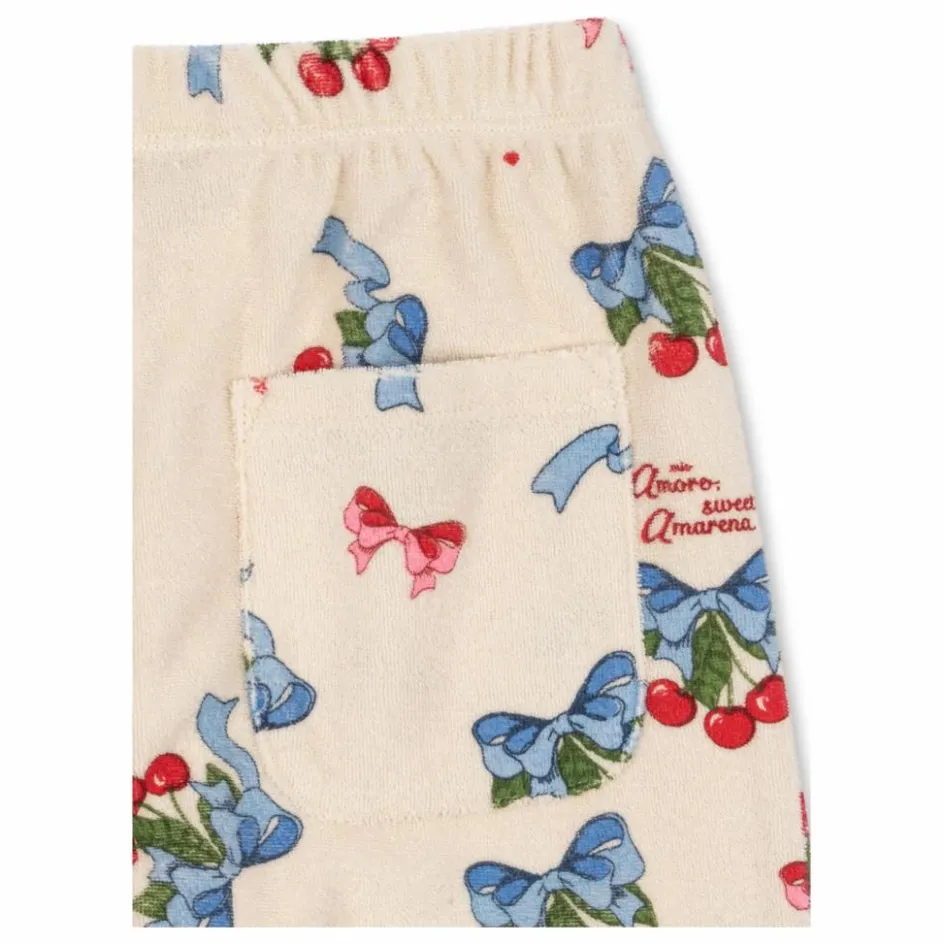 Hot Konges Sløjd Jogger Itty Nœuds Coton Bio | Beige