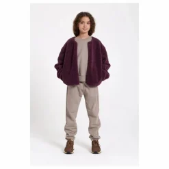 New Smallable Kid Jogger Kiwi Coton Bio | Gris taupe