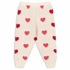 Discount Jogger Lapis Coeurs Maille Coton Bio | Enfant Pantalons Jeggings|Leggings, Pantalons