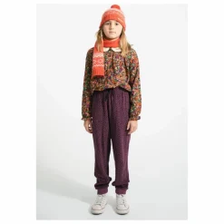 New Piupiuchick Jogger Léopard Eponge Coton Bio | Aubergine