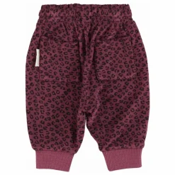 New Piupiuchick Jogger Léopard Eponge Coton Bio | Aubergine