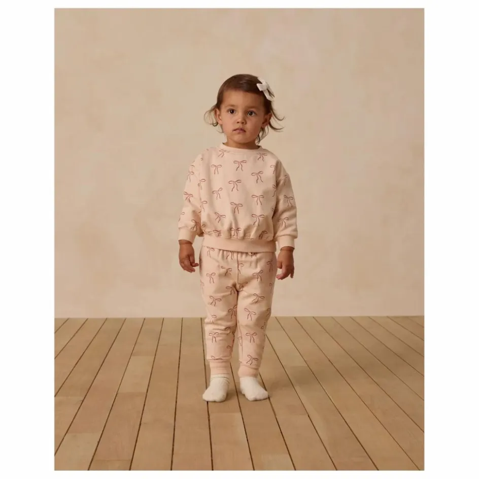 Quincy Mae Jogger Nœuds Coton Bio ||Enfant Pantalons Jeggings|Leggings, Pantalons
