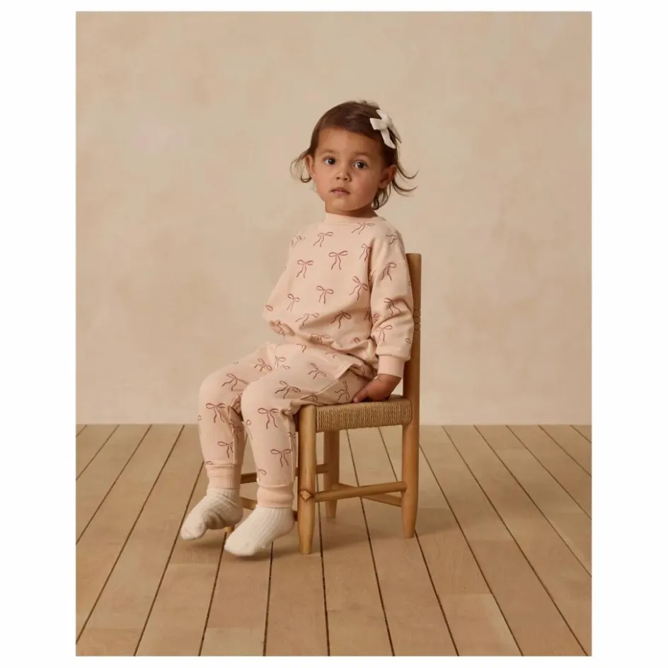 Quincy Mae Jogger Nœuds Coton Bio ||Enfant Pantalons Jeggings|Leggings, Pantalons