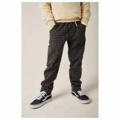 Clearance Tumble N'Dry Jogger Rails Carreaux Coton Bio | Bleu nuit