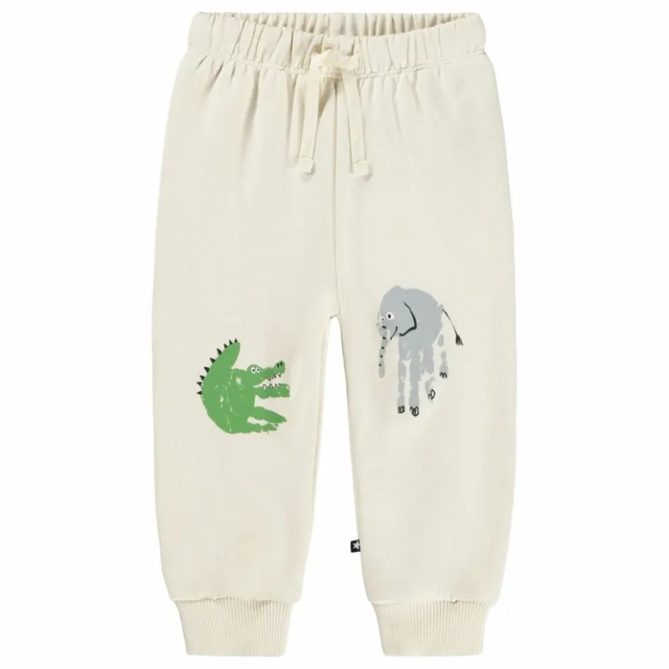 Clearance Molo Jogger Simeon Croco-phant Coton Bio | Beige