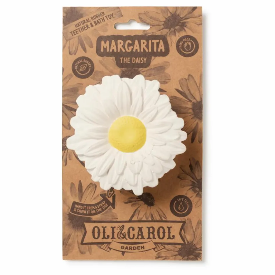 Best Oli & Carol Jouet de dentition Margarita la Margherite Blanc