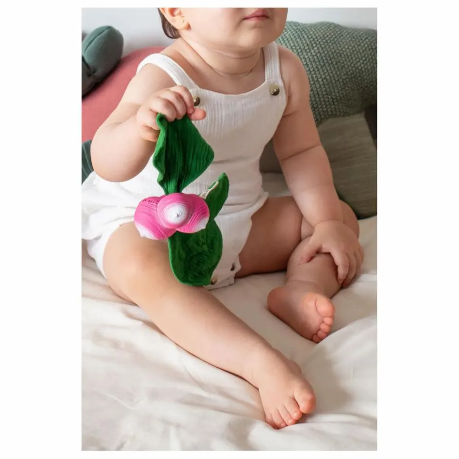 Oli & Carol Jouet de dentition Ramona le radis Rose