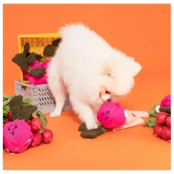 New The Furry Folks Jouet de fouille Radish | Rose