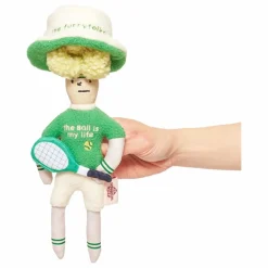 Outlet The Furry Folks Jouet de fouille Tennis Hooman | Vert